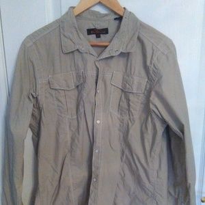 Ben Sherman gray shirt, L